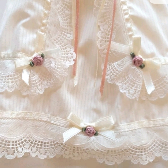 Vintage Victorian Lady/Doll/Ornament Set of 2 Porcelain Head/Hands 1998 … - Picture 13 of 14